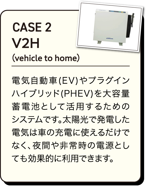 CASE2 V2H
